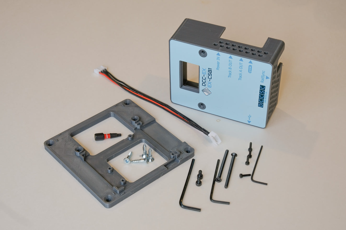 DCC-EX CSB1 enclosure upgrade kit