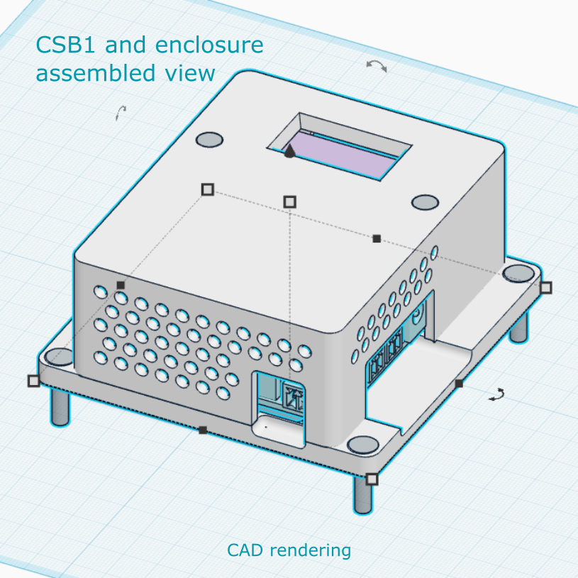 DCC-EX CSB1 DCC Command Station Classic + Power Supply [item csb1-cp]