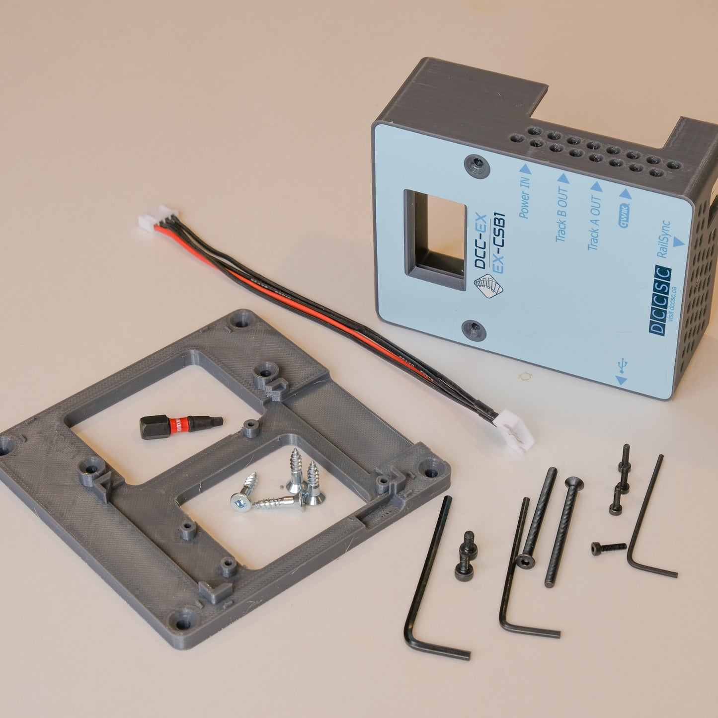 DCC-EX CSB1 enclosure upgrade kit [item csb1-ek]