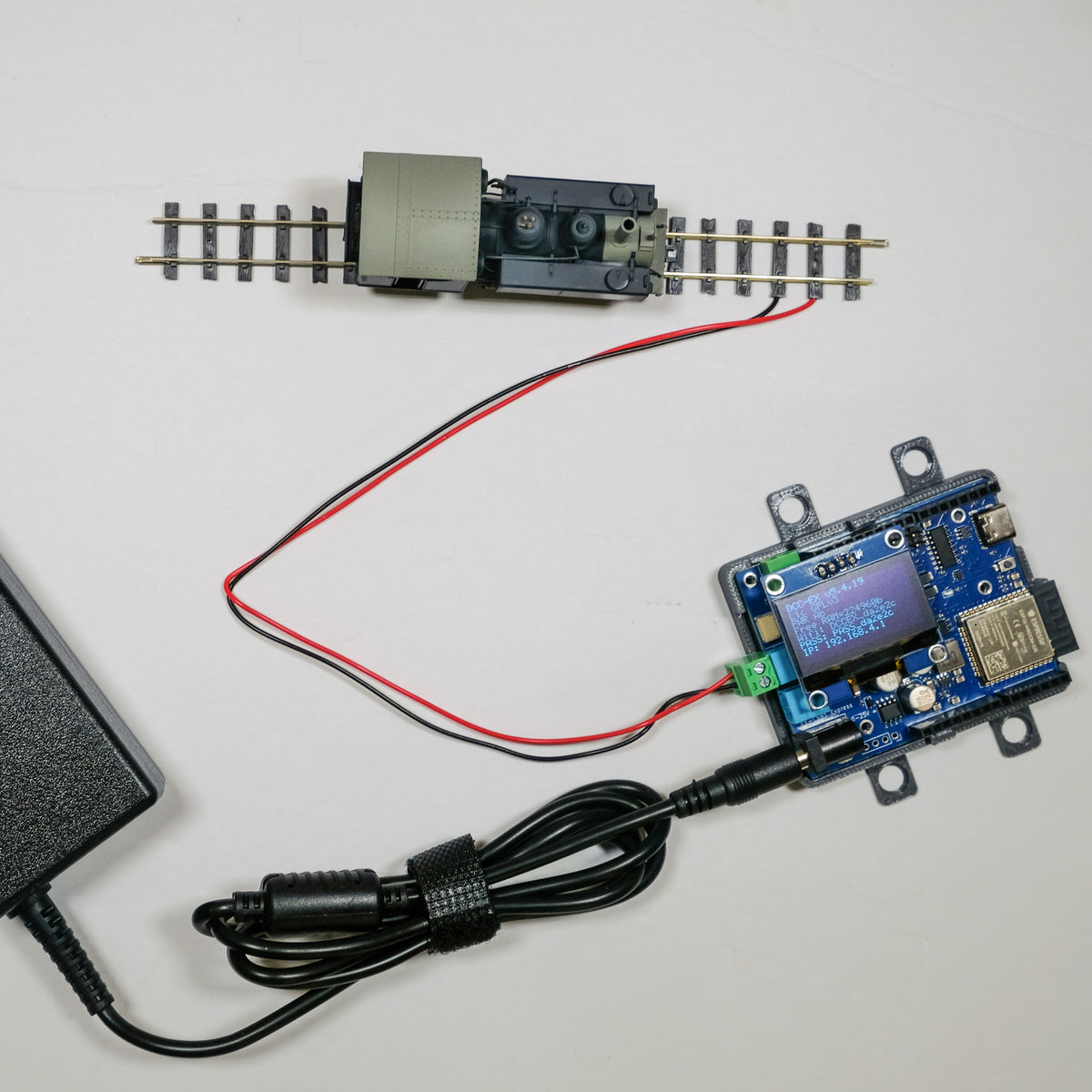 DCC-EX CSB1 DCC Command Station Classic + Power Supply [item csb1-cp]