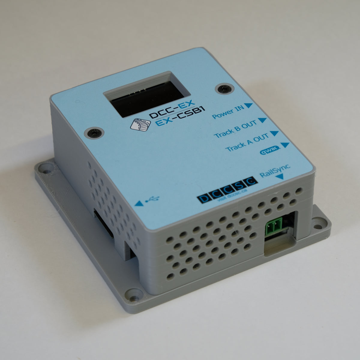 DCC-EX CSB1 DCC Command Station + Enclosure  -- Assembled [item csb1-ce]