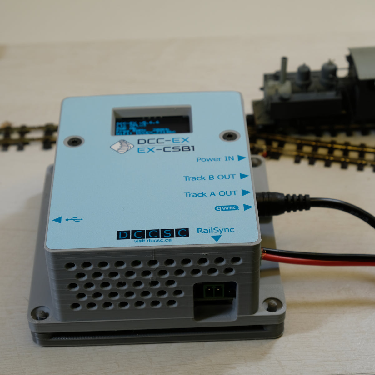 DCC-EX CSB1 DCC Command Station + Enclosure  -- Assembled [item csb1-ce]
