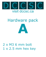 CSB1 hardware pack A [item csb1-ha]