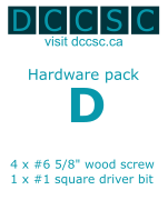 CSB1 hardware pack D [item csb1-hd]
