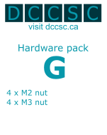 CSB1 hardware pack G [item csb1-hg]